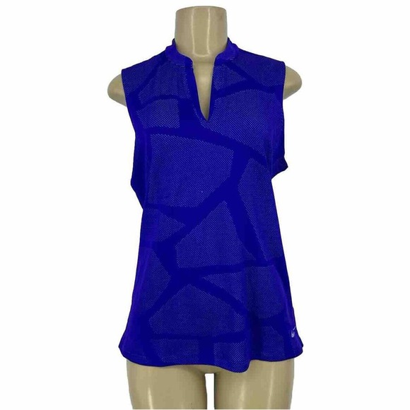 Nike Tops - Nike Medium Women Standard Fit Sleeveless Athletic Logo Tank Top Tennis KA2
